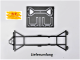 EM231 Bausatz für Abrollrahmen für 10t Ballast