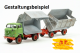 EM171 Bausatz Schwerhäckselaufbau SHA 8 für HW80 1:87
