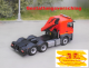 EM180 Komplettbausatz 3achs Pritschen LKW mit Ladekran ohne Kabine 1:87