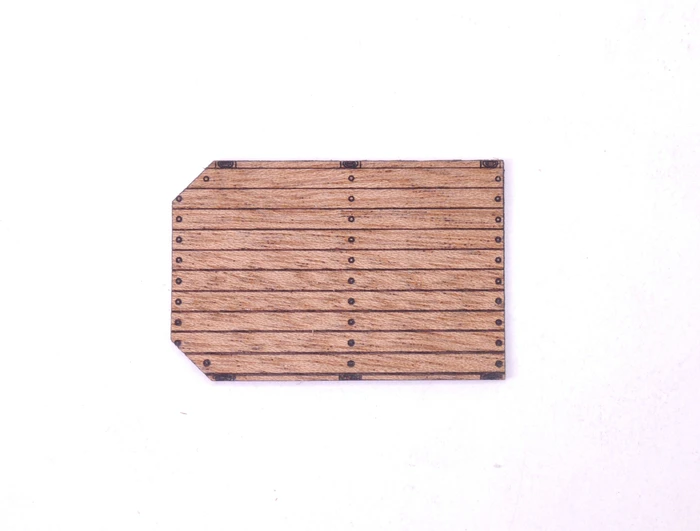 EM606 Holz Auflage für Herpa THP Schwanenhals dunkel