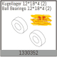 Absima 1330352 Kugellager 12 x 18 x 4 - 2 Stück