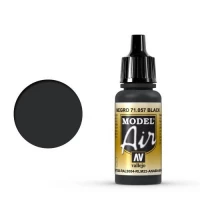 VA 71.057 Vallejo Model Air: 057 Black, 17 ml