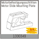 Absima 1330349 Motorbefestigungsschlitten 1 Stück für 1:8 V2 Basher Serie