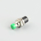 SPST PBS-110 - 7 mm Normal Drucktaster Stellpult-Taster Mini Taster grün