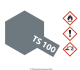 Tamiya 300085100 TS-100 Gunmetall hell seidenmatt 100 ml