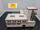 Z-0247 Lasercut Feuerwehr Feuerwache Gerätehaus Schlauchturm, 4er und 3er Fahrzeughalle 1:87