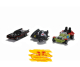 Jada Toys 253211001 - 3-Car Set Nano Cars Batman Classic TV Series 1966
