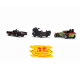 Jada Toys 253211001 - 3-Car Set Nano Cars Batman Classic TV Series 1966