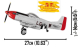 Cobi 5806 Top Gun Maverick P-51D Mustang™ Bausatz 265 Teile 1 Figur