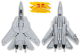 Cobi 5811 Top Gun Maverick F-14A Tomcat™ Bausatz 752 Teile 2 Figuren