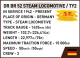 Cobi 6283 Trains Steam Locomotive DRB Class / BR 52 Bausatz 1630 Teile 1 Figur