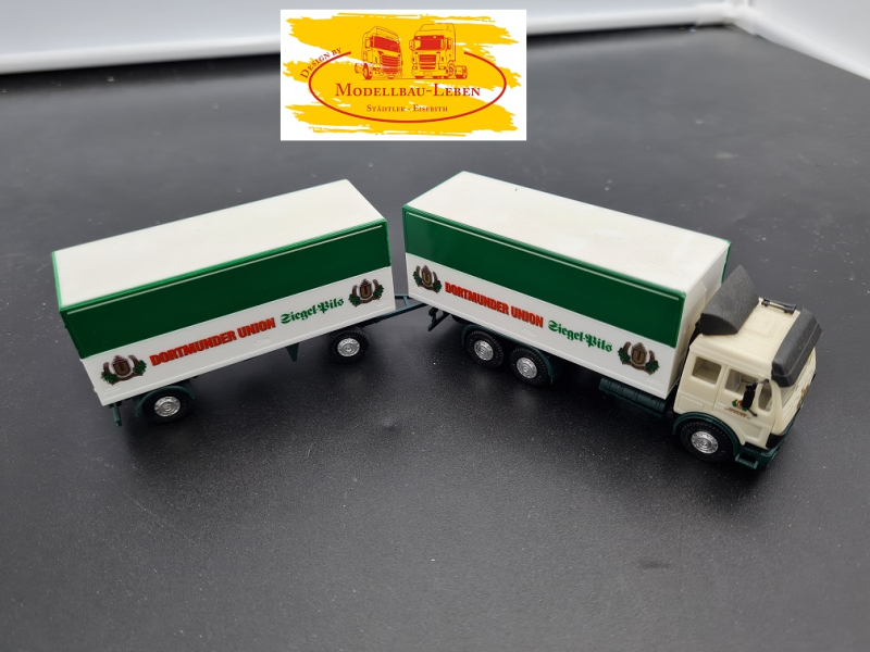 LipperLand Pils Scania Topliner Hängerzug – Modellauto Im Maßstab H0 (1:87) Zum Spielen & Sammeln