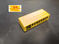 Herpa 0081 - 284004 Planenaufbau für Anhänger Motorwagen 68 x 17 x 28.5 mm - leicht spitz zulaufend