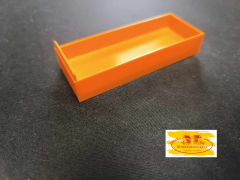 Herpa 0086 - 27601 LKW Pritsche 77 x 29 mm Stirnwand niedrig 1:87