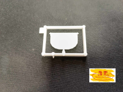 Herpa 0305 - 2750094 Heckklappe Rundmuldenauflieger für Carnehl Kippmulde 1:87