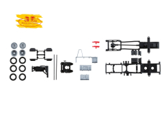 Herpa 084123 Zugmaschinen-Fahrgestell MAN TGX Euro 6 LowlinerInhalt: 2 Stück
