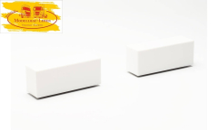 Herpa 085564 Teileservice Gardinenplane für Volumen-LKW 7,82m mit Zwischenplatte, Festaufbau, 2 Stüc