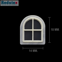 Redutex 087V0211 Fenster / Türen Version 2 - 10 x 14 mm 36 Stück Scale H0 (1:87)