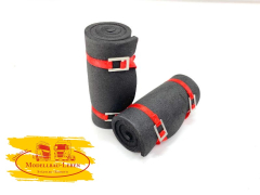 Absima 2320088 - 1:10 Isomatte 2 Stück, Schwarz