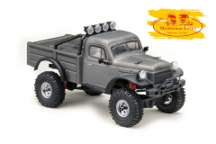 Absima 18022 - 1:18 Mini Crawler &quote;Power Wagon&quote; grey grau RTR
