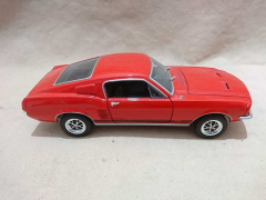 Welly 1:24 - 22522 FORD Mustang GT 1967 Fastback in rot