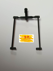 Herpa 1082 - 2300374 Ladegut Trageösen Goldhofer schwarz 2 Stück 1:87