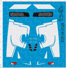 D-2018.0325 - Decalsatz MAN White Lion Edition 1 Stück 1:87