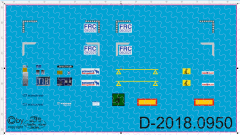 D-2018.0950 Kühlauflieger Detail Satz 1:87 Decals