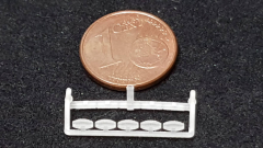 DD-108 - 3 D Druck Zubehör Scania R 5er oval Lampenbügel 1:87