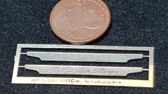 A-049, Ätzteil, Neusilber, Mercedes Benz Actros 2011 Scheibengitter