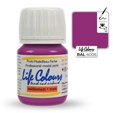 Elita LC004006-015 Life Colours Verkehrspurpur glänzend 15 ml