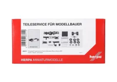 Herpa 086219 Teileservice: Fahrgestell Mercedes-Benz eActros (2 Stück)