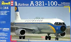 Revell 04222 Airbus A321-100 Lufthansa Retro Design 1:144