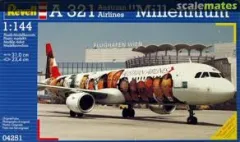 Revell 04251 Airbus A321 Millennium Austrian Airlines 1:144