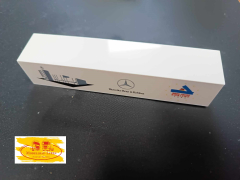 Wiking 1524 Aufbau Kofferauflieger &quote;Mercedes Benz Koblenz&quote; 140 x 30 x 29 mm