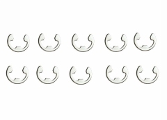 Graupner 9015417 E-Clips 3x 0,4mm (10 Stück)