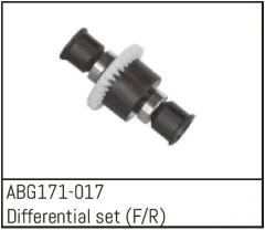 Absima ABG171-017 Differential F/R für Absima 1:14 First Step Performance Cars