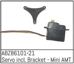 Absima ABZ86101-21 Ersatzteil für Absima 1:16 First Step Performance Cars Servo incl. Bracket - Mini AMT