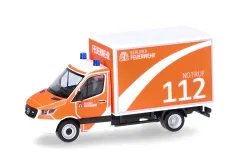 Herpa 097956 Mercedes-Benz Sprinter '18 Koffer "Berliner Feuerwehr" 1 Stück 1:87