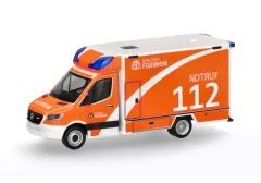 Herpa 098953 MB Mercedes-Benz Sprinter 2018 Rettungswagen Berliner Feuerwehr 1 Stück 1:87