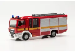 Herpa 097376 MAN TGM CC Ziegler-Z-Cab Löschfahrzeug Feuerwehr Neutral 1 Stück 1:87