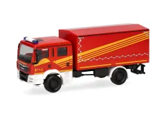 Herpa 098649 MAN TGM Mehrzweckkraftwagen MzKW GW2 Feuerwehr Neutral 1 Stück 1:87