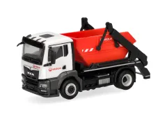 Herpa 318105 MAN TGS NN Absetzkipper AK12 "Veolia" 1 Stück 1:87