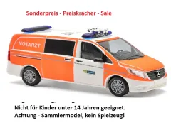Busch 54802 - Mercedes-Benz Vito Bundespolizei gemeinsame Streife, 2014 , H0 Modell 1:87 Neu & OVP, 1 Stück, Sonderpreis, Sale, reduziertes Modell, Schnäppchen, Preisknaller