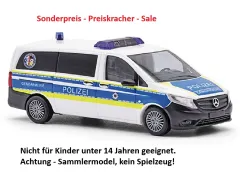 Busch 51159 - MB Mercedes-Benz Vito, Bundespolizei / Gendarmerie , H0 Modell 1:87 Neu & OVP, 1 Stück, Sonderpreis, Sale, reduziertes Modell, Schnäppchen, Preisknaller