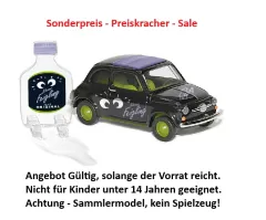 Busch 48737 Spur H0 Fiat 500 "Kleiner Feigling" H0 Modell 1:87 Neu & OVP, 1 Stück, Sonderpreis, Sale, reduziertes Modell, Schnäppchen, Preisknaller