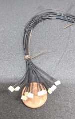 SMD LED bedrahtet Litze ca 130 mm- 0603 Pink - 1 Stück