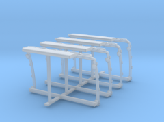 DD-123 - 3 D Druck Zubehör Scania S Lampenb. 6er oval tief Dach LK + Posi 1 Stück