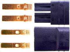 71340 - TRX Traxxas Stecker - Buchsen Set schwarz 1 Set