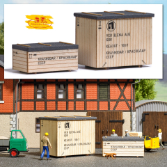 Busch 1840 Maschinenkisten Ost Spur H0 1:87